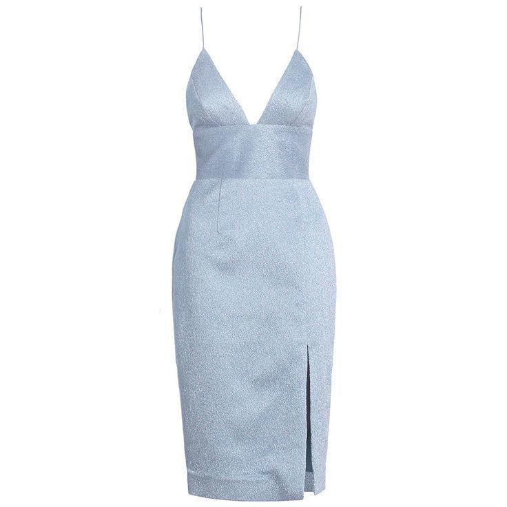 Zimmermann Seer Crystal Dress Blue Size 8 for rent on The Volte - main image