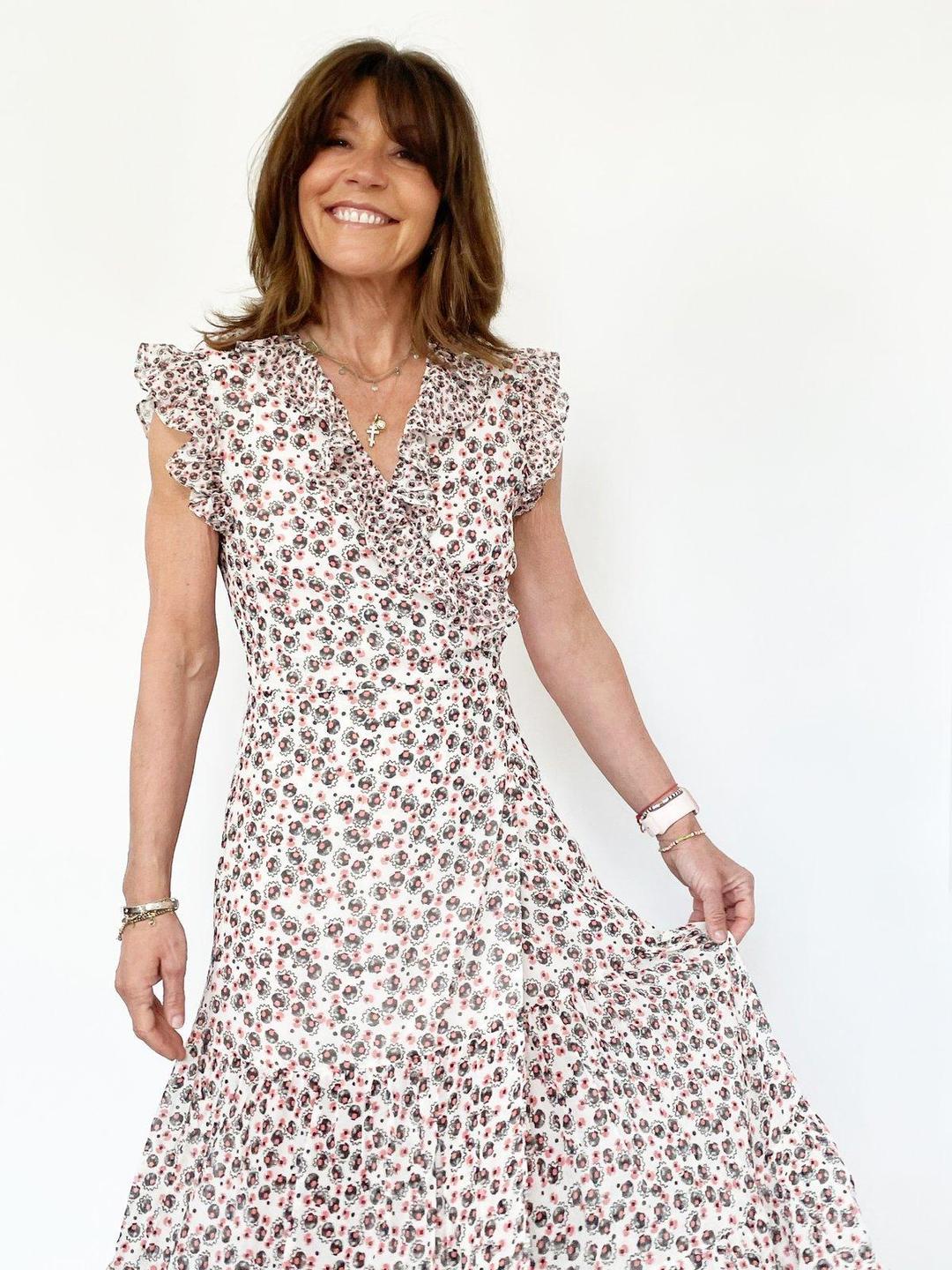 Rixo Minnie Dress Print Size 10 for rent on The Volte - main image