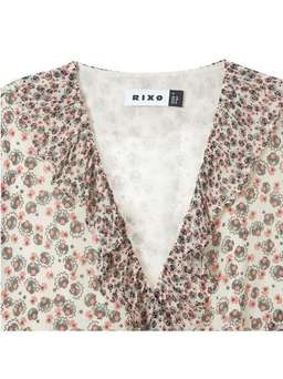 Rixo Minnie Dress Print Size 10 for rent on The Volte - image 8