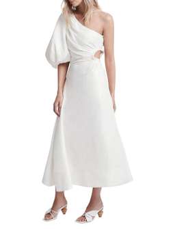 AJE Concept Dress White Size 10 for rent on The Volte - image 5