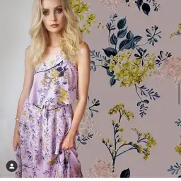 We Are Kindred Iris Flutter Dress Print Size 8