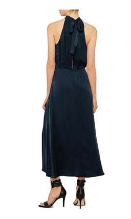 Zimmermann Sueded Picnic Midi Dress Navy Size 0 / AU 8 for rent on The Volte - image 2