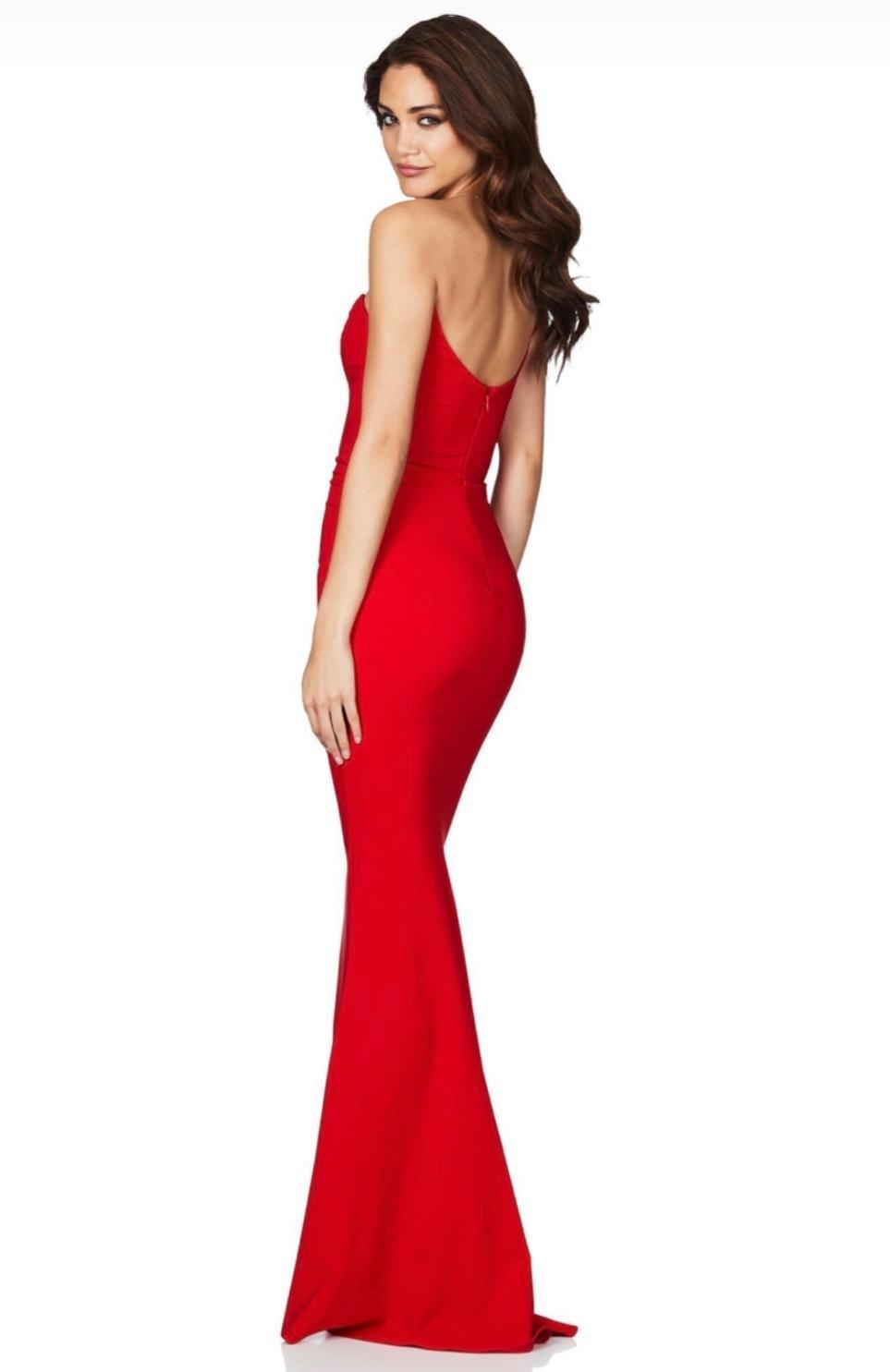 Red Diamond Nookie Gown for rent on The Volte - main image