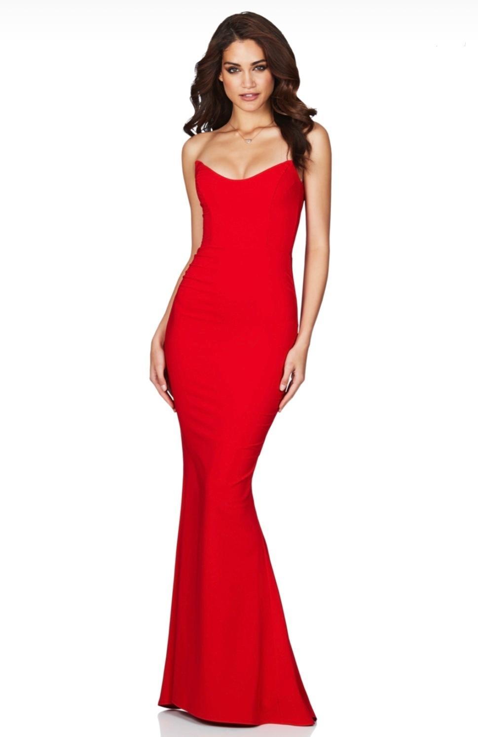 Red Diamond Nookie Gown for rent on The Volte - main image