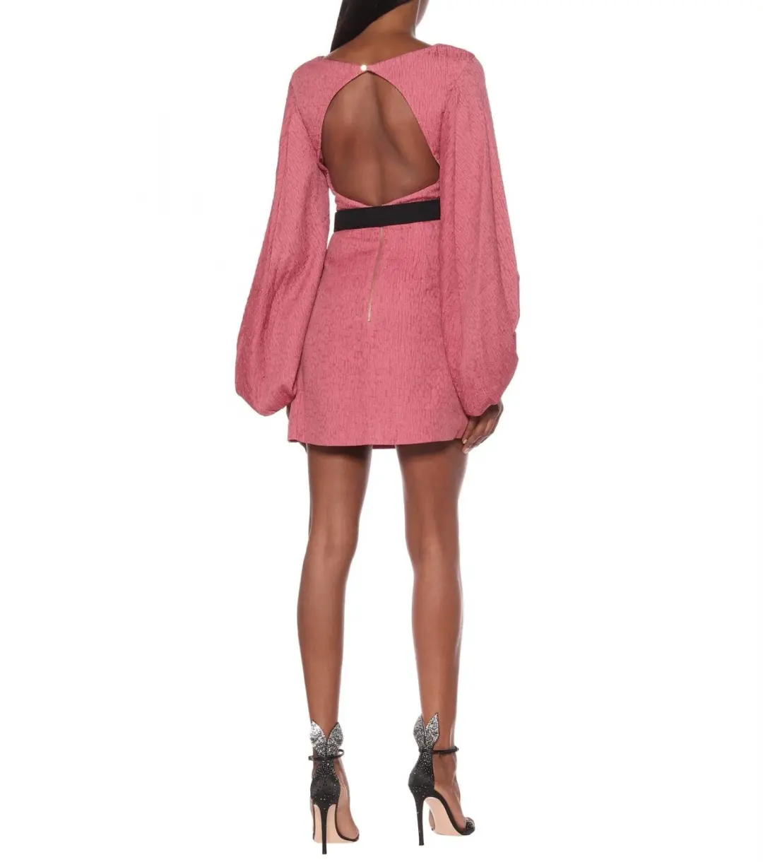 Rebecca Vallance Greta Mini Dress Pink Size 8 for rent on The Volte - main image