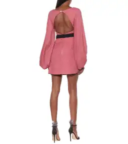 Rebecca Vallance Greta Mini Dress Pink Size 8 for rent on The Volte - image 2
