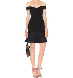 Rebecca Vallance Anise mini dress black for rent on The Volte - image 1