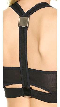 Bec & Bridge Cropped Mesh Top Black Size 8 for rent on The Volte - image 2