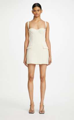 Dion Lee Belted Strap Mini Dress