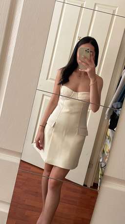 Dion Lee Belted Strap Mini Dress