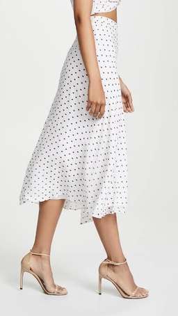 Bec & Bridge Little Cuba Skirt White Size 6