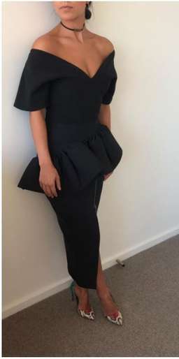 Maticevski top and skirt black size 8 for rent on The Volte - image 1