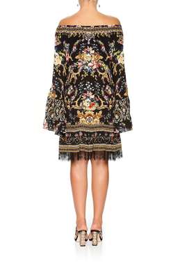 Camilla "Friend In Flora" A Line Frill Dress Size 10 for rent on The Volte - image 3