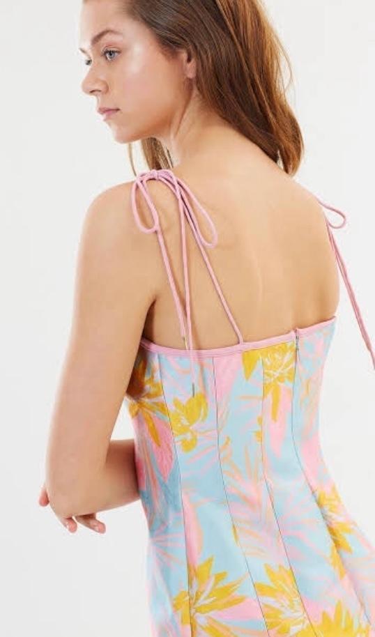 Finders Keepers Voyager Mini Dress Print Size AU 6 for rent on The Volte - main image