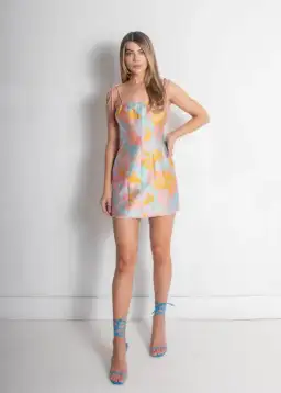 Finders Keepers Voyager Mini Dress Print Size AU 6 for rent on The Volte - image 1