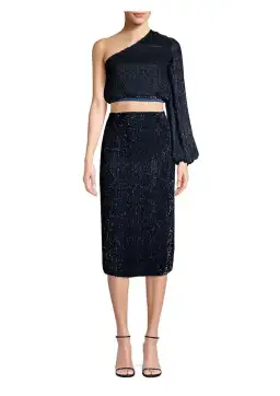 Retrofete Kathleen Top Navy Size 10 for rent on The Volte - image 1