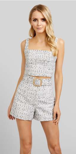 Kookaï Dawson shorts & crop Size 6 for rent on The Volte - image 1