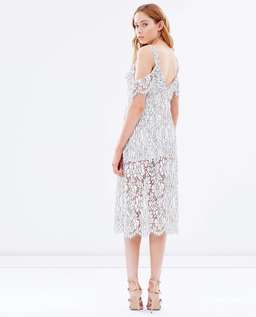 Keepsake the Label Heartbreaker Lace Dress White Size 12 for rent on The Volte - image 3