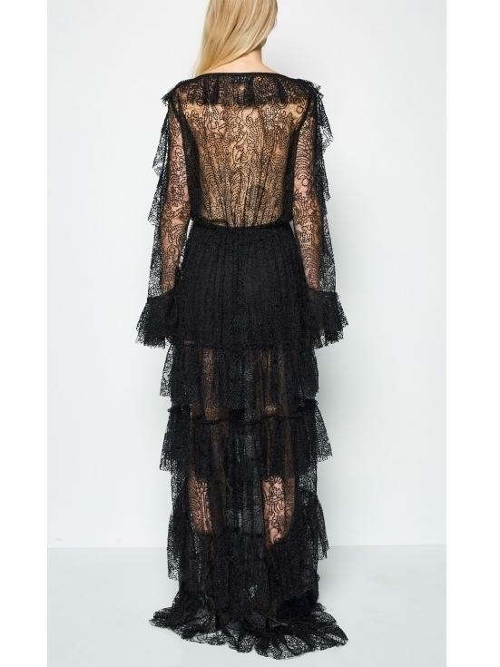 Alice Mccall Rococo Gown Black Size 6 for rent on The Volte - main image