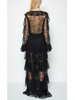 Alice Mccall Rococo Gown Black Size 6 for rent on The Volte - image 4