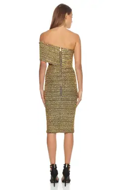 Eliya The Label Isobelle Dress Gold Size 10 for rent on The Volte - image 2
