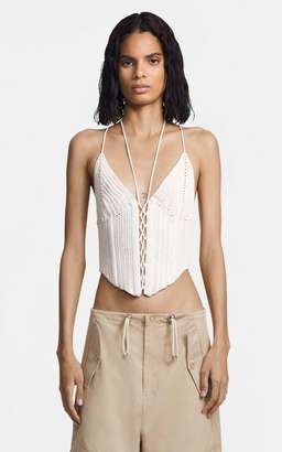 Dion Lee - Corchet Tie Corset (Size 8) for rent on The Volte - image 3