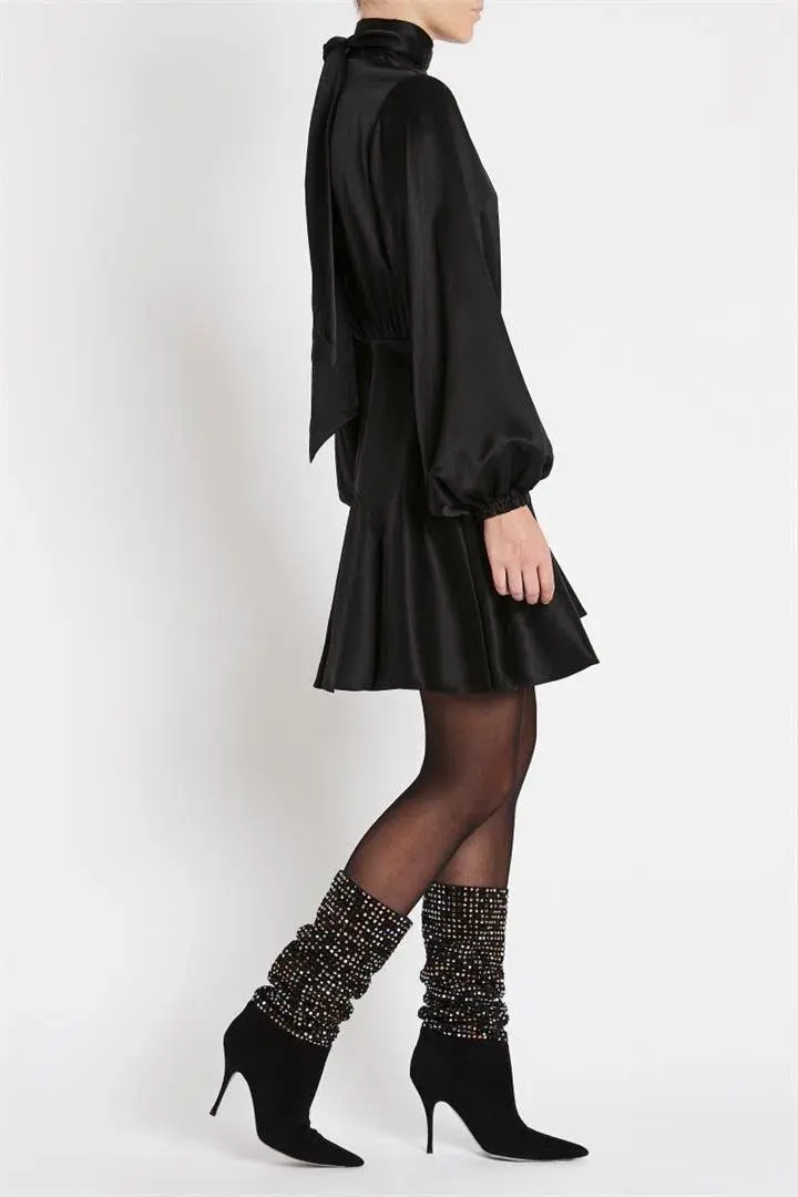 Sass and Bide Eternal Sunshine Mini Dress Black Size 4 for rent on The Volte - main image