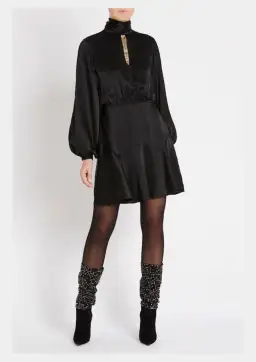 Sass and Bide Eternal Sunshine Mini Dress Black Size 4 for rent on The Volte - image 1