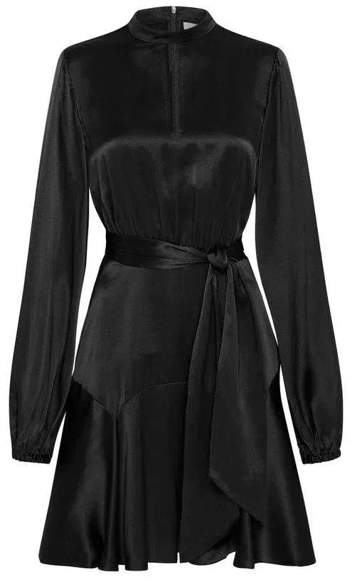 Sass and Bide Eternal Sunshine Mini Dress Black Size 4 for rent on The Volte - main image