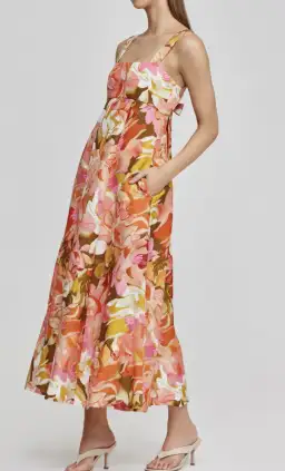 Acler Tate Dress (Pink Bouquet) for rent on The Volte - image 2