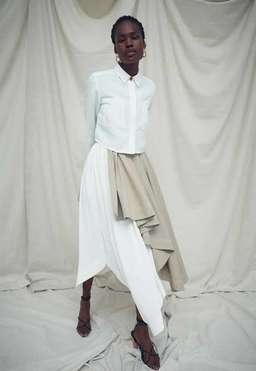 Aje Consonance Skirt White/Brown Size 4 for rent on The Volte - image 5