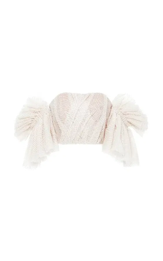 Acler Marlow Bodice Cream Size 6 for rent on The Volte - main image