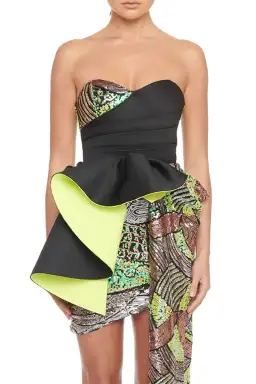 Eliya The Label Florence Dress Black Size 10 for rent on The Volte - image 4