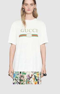 Gucci Oversized Logo T Shirt for rent on The Volte - image 3