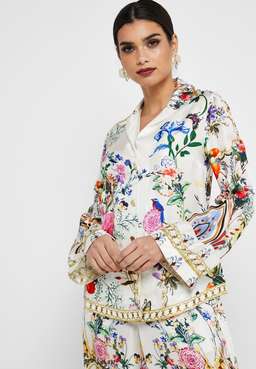 Camilla silk blouse (BOHEME) size 10 for rent on The Volte - image 1