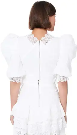 Mossman Havana Nights Top White Size 6 for rent on The Volte - image 2