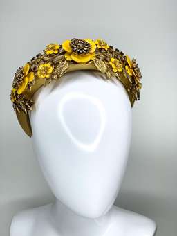 Halo & Rose Impromptu Princess headband yellow