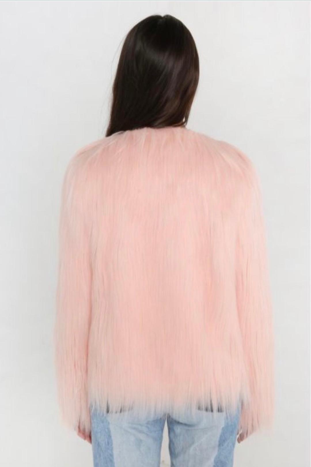 Unreal Fur Unreal Dream Jacket Pink Size 10 for rent on The Volte - main image