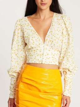 Bec and Bridge Wild Daisy LS Top Yellow Size 12 for rent on The Volte - image 5