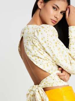 Bec and Bridge Wild Daisy LS Top Yellow Size 12 for rent on The Volte - image 3