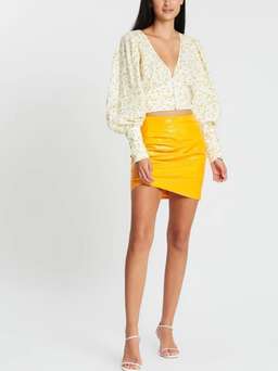 Bec and Bridge Wild Daisy LS Top Yellow Size 12 for rent on The Volte - image 1