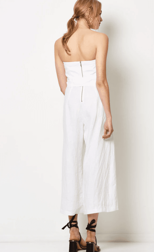 Bec & Bridge Havana Jumpsuit White Size 8 for rent on The Volte - main image