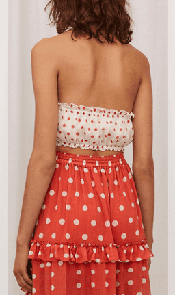 Steele Poppy Skirt & Matching Frenchi Top Set Size 10