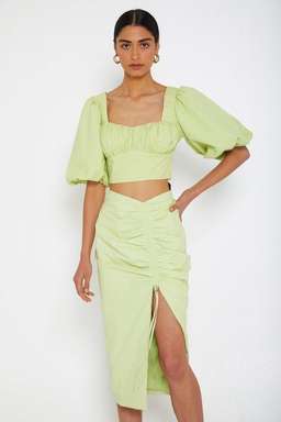 Mossman Seahaze Top Green Size 10 for rent on The Volte - image 1