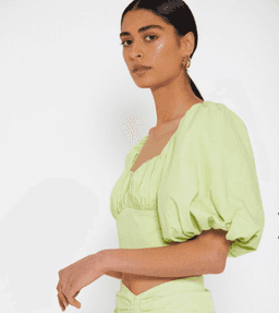 Mossman Seahaze Top Green Size 10 for rent on The Volte - image 2