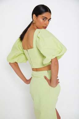 Mossman Seahaze Top Green Size 10 for rent on The Volte - image 3