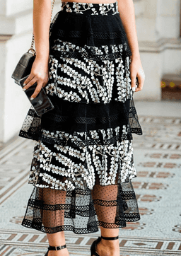 Mossman Night Blossom Skirt Print Size 8 for rent on The Volte - image 3