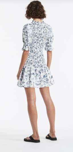DIMITRI PUFF SLEVE MINI DRESS