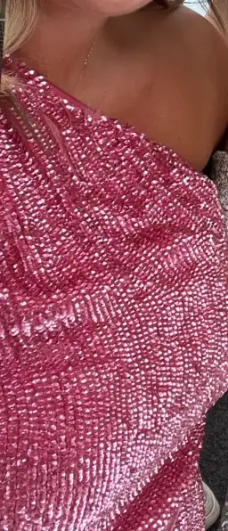 Retrofete Ella Dress Fuchsia Size 12 for rent on The Volte - image 7