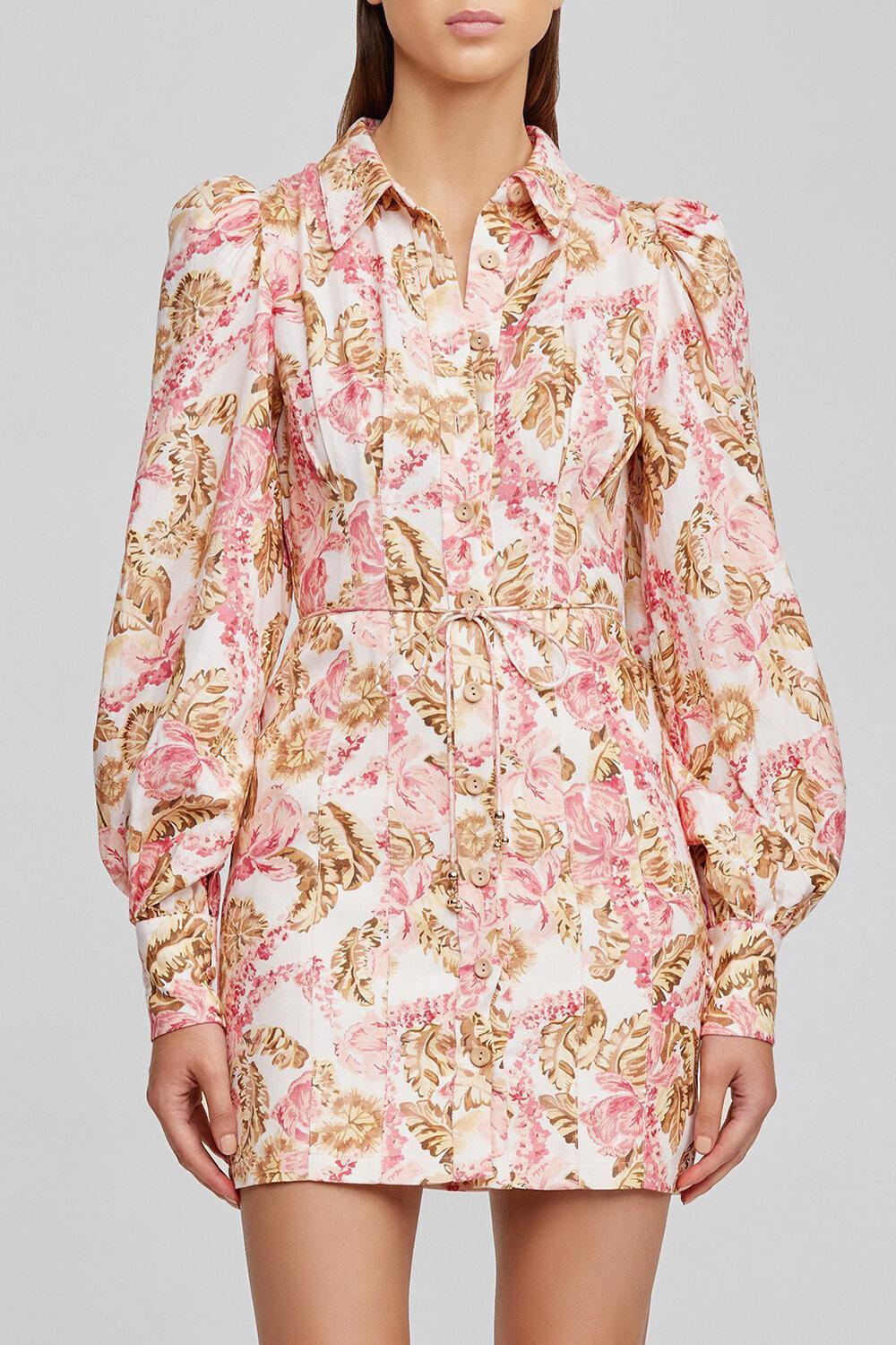 Significant Other Leonie Mini Dress Print Size 10 - Image 2